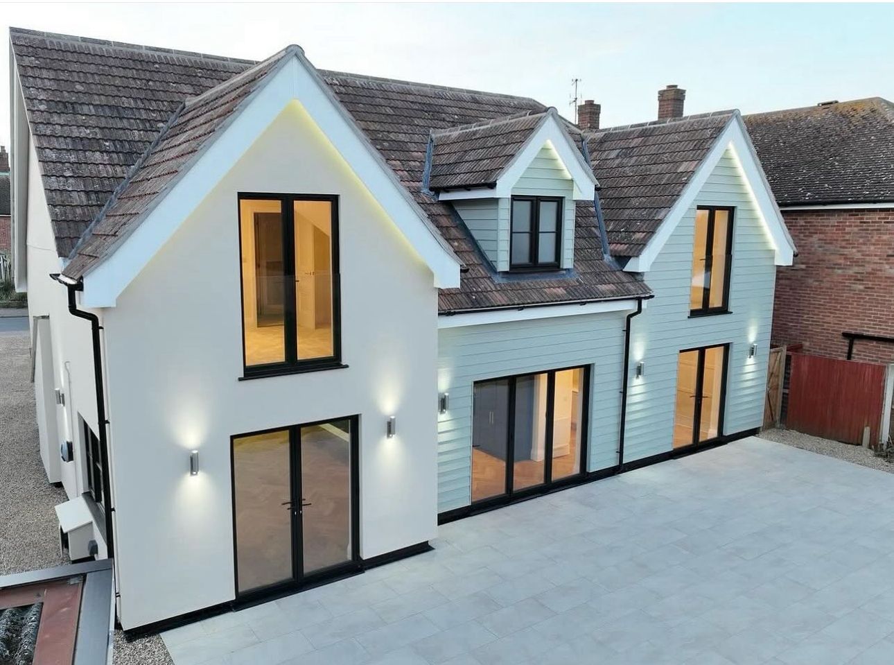 Aluminium casement window installed on an Essex property — project 1