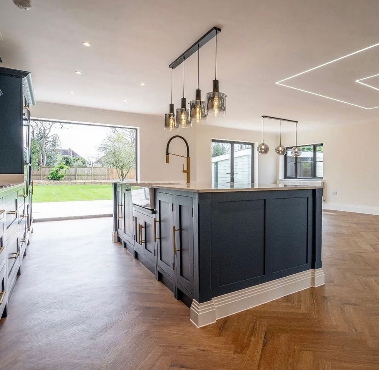 Aluminium bi-fold door installation on an Essex home — project 6