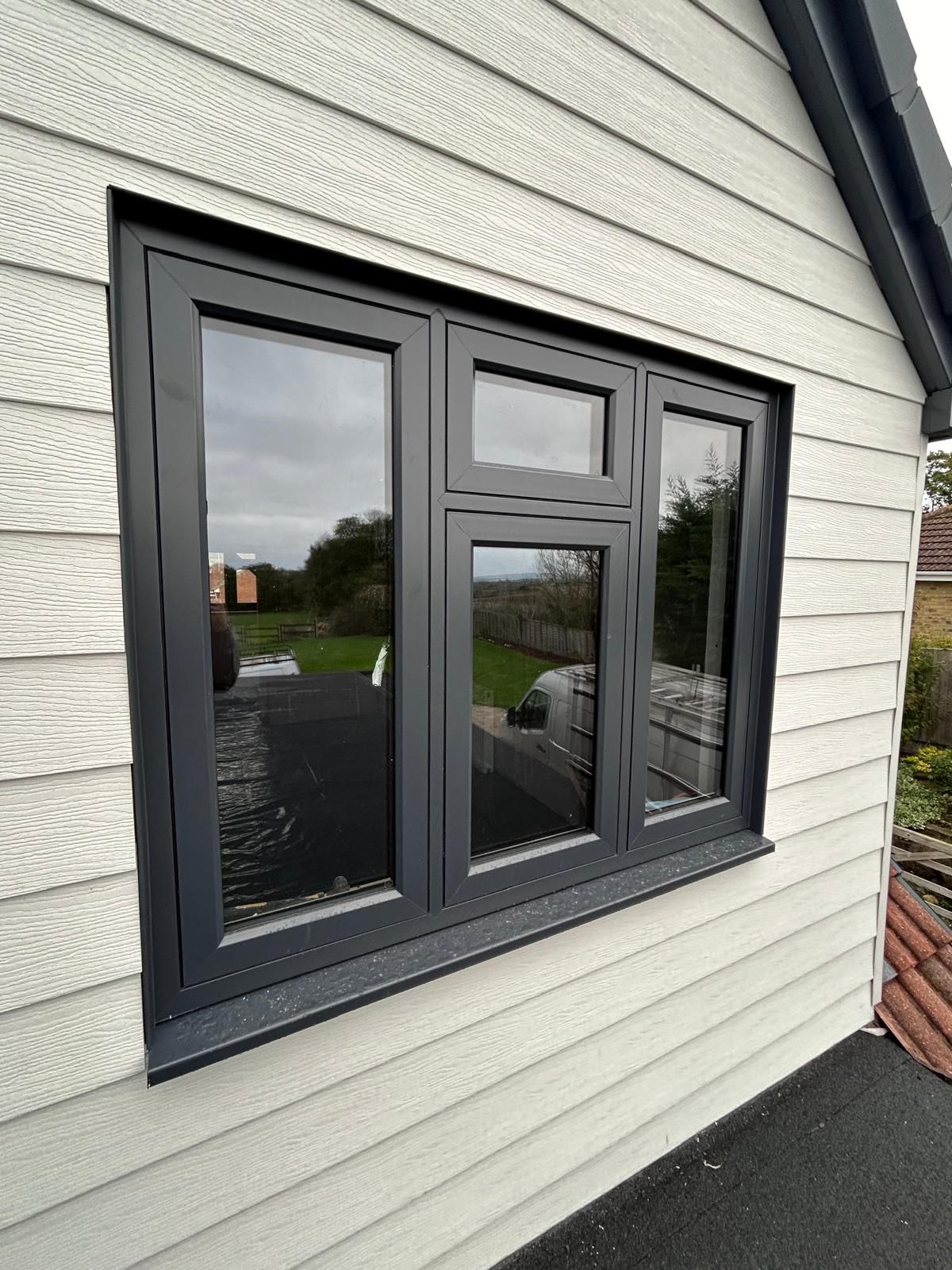 Aluminium casement window installed on an Essex property — project 2